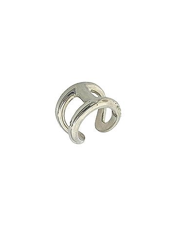 Hermès HERMES Osmo's GM Ring, Sterling Silver 925, Size #51, Accessory, Silver, Item Number 40075 (view 1)