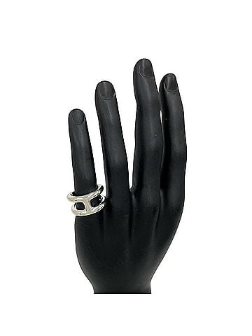 Hermès HERMES Osmo's PM Ring, Sterling Silver 925, Size #57, Men's, Silver, Item No. 41697 (view 2)