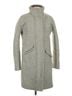 J.Crew Gray J.Crew Wool Coat Size 0 - photo 1