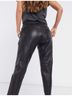 Muubaa Muubaa tapered leather joggers in black Leather Pants - photo 4