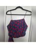 Alice + Olivia Floral Blue Red Tank Top Size 6 - photo 4