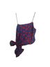 Alice + Olivia Floral Blue Red Tank Top Size 6 - photo 1