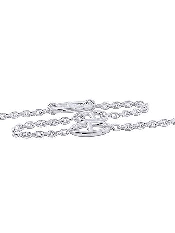 Hermès Hermes Chaine d'Ancre Farandole Necklace, SV925 Silver, Size 120, HERMES Long Farandole, (view 2)