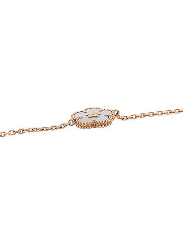 Van Cleef & Arpels Van Cleef &amp; Arpels Lucky Spring Plum Blossom Mother-of-Pearl Bracelet VCARP9V900 (view 2)