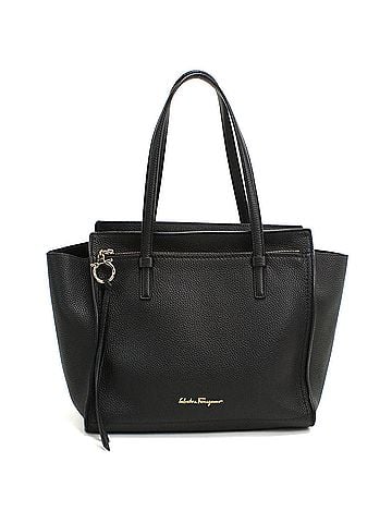 Salvatore Ferragamo Salvatore Ferragamo FERRAGAMO Ferragamo Tote Bag 21 F216 Gancini Women's Black (view 1)