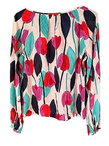 Tory Burch Long Sleeve Blouse (view 2)