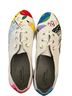 Clarks 100% Leather White Red Sneakers Size 7 1/2 - photo 1