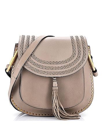 Chloé Hudson Handbag Whipstitch Leather Medium (view 1)
