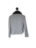 Donatella Plaid Black White Jacket Size 8 - photo 2