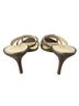 Talbots 100% Leather Solid Gold Heels Size 9 1/2 - photo 5