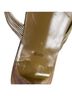Talbots 100% Leather Solid Gold Heels Size 9 1/2 - photo 7