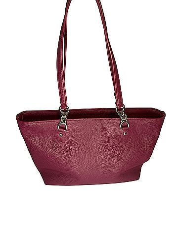 Coach Pebbled Leather Tote Shoulder Bag (view 2)