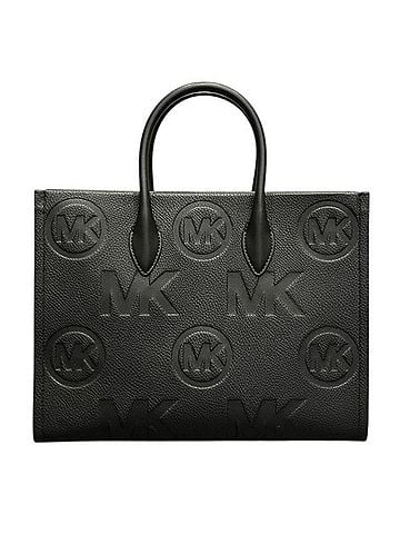 Michael Kors Michael Kors 35R5G7ZT6L Leather MK Embossed 2-Way Bag Tote Shoulder for Women (view 2)