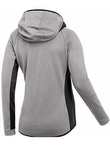 Nike Women's Showtime Full Zip Hoodie in Grey/Black (view 2)