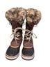 Sorel Brown Black Snow boots Size 9 1/2 - photo 1