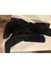 Adrienne Vittadini 100% Suede Black Boots Size 9 1/2 - photo 4