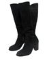 Adrienne Vittadini 100% Suede Black Boots Size 9 1/2 - photo 1