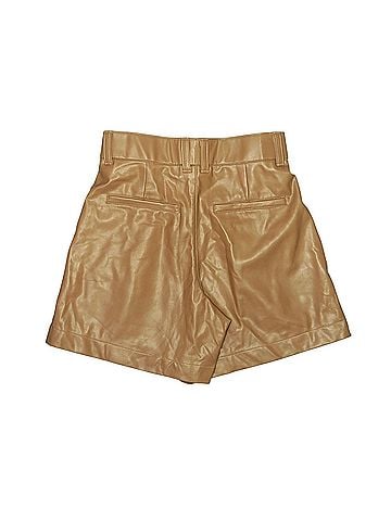 Abercrombie & Fitch Faux Leather Shorts (view 2)