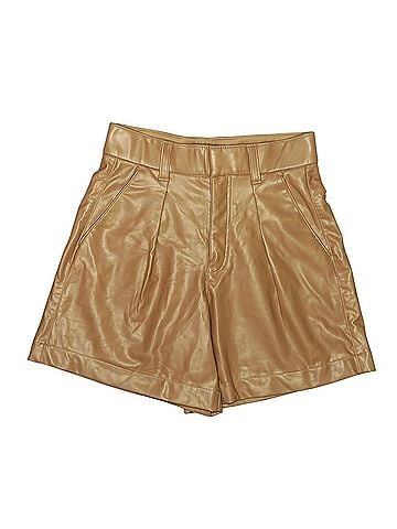 Abercrombie & Fitch Faux Leather Shorts (view 1)