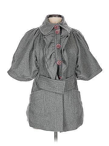 Plastic Island Plastic Island Wool Coat (view 1)