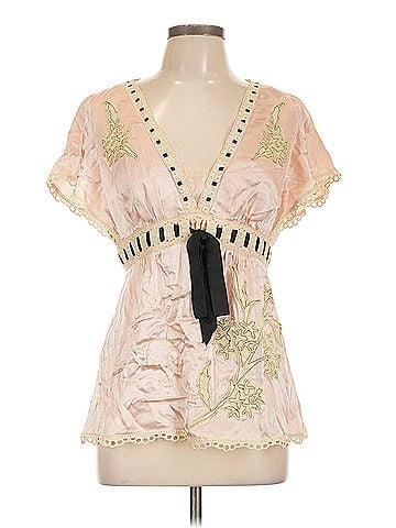 Nanette Lepore Nanette Lepore Short Sleeve Blouse (view 1)