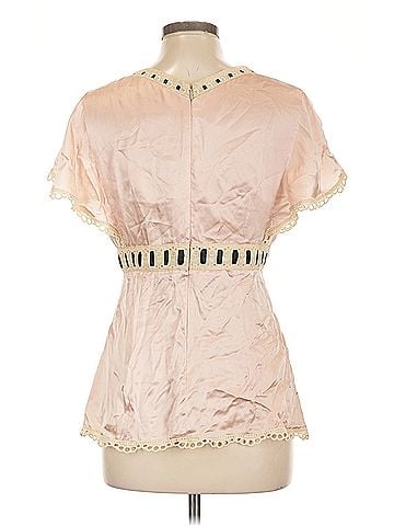 Nanette Lepore Nanette Lepore Short Sleeve Blouse (view 2)