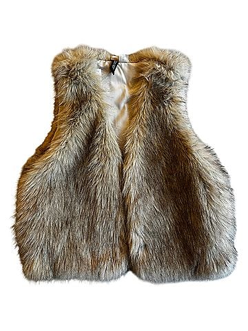 H&M Faux Fur Vest (view 1)