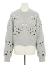 Ulla Johnson Gray Vanessa Pullover in Melange Grey Size P (petite) - photo 1