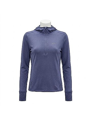 Brooks Notch Thermal Hoodie 3.0 in Nightshadow (view 1)