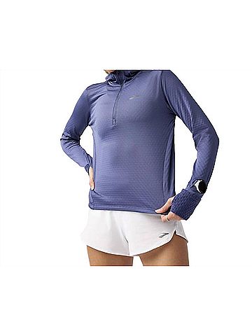 Brooks Notch Thermal Hoodie 3.0 in Nightshadow (view 2)