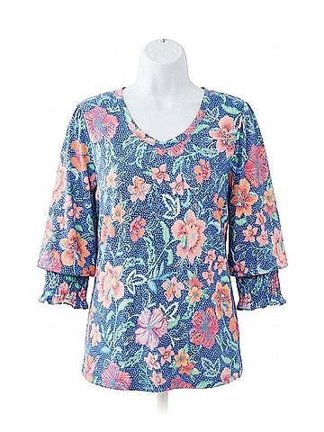 FDJ Neck Top in Multi (view 1)