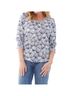 FDJ Blue Shell Etching Print Top in Multi Size L - photo 2