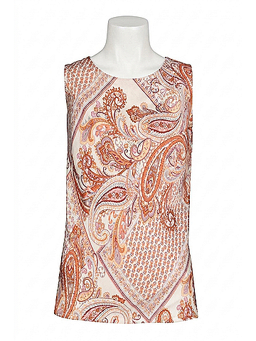 Bishop + Young Audrina Cami in Coral Paisley (view 1)