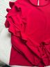 Clother Red Long Sleeve Blouse Size S - photo 3