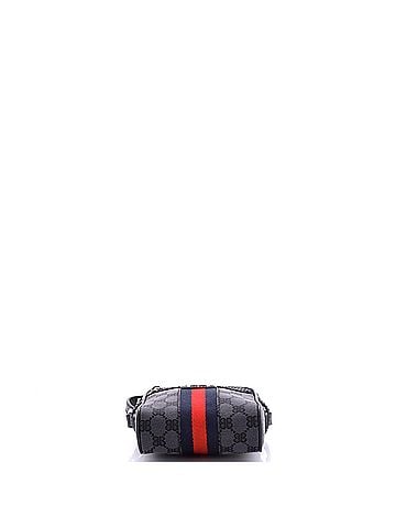 Balenciaga x Gucci The Hacker Project Zip Messenger Bag BB Canvas Mini (view 2)