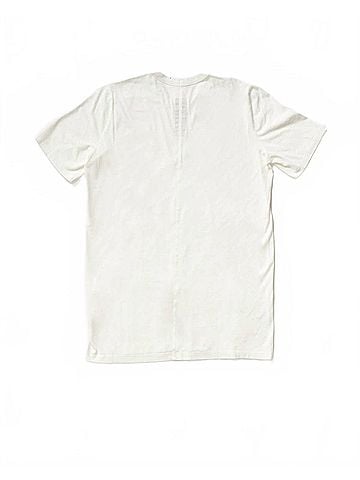 Rick Owens Women's T-Shirt Level T in Milk (view 2)