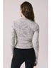 Chaser Animal Print Silver Tilly Long Sleeve Top in Python Size S - photo 4