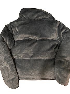 Abercrombie & Fitch Mini Puffer Faux Fur Jacket (view 2)