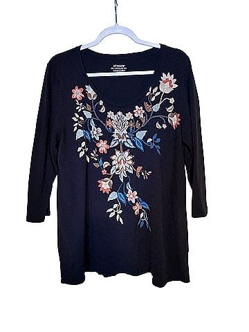 Chico's Long Sleeve Blouse (view 1)