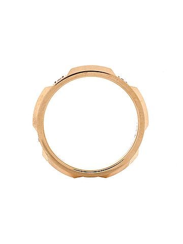 Tiffany & Co. True Band Ring 18K Rose Gold with Diamonds 2.5mm (view 2)