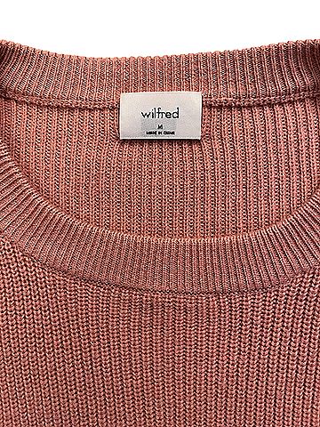 Wilfred Rose Wool Pullover Sweater (view 1)