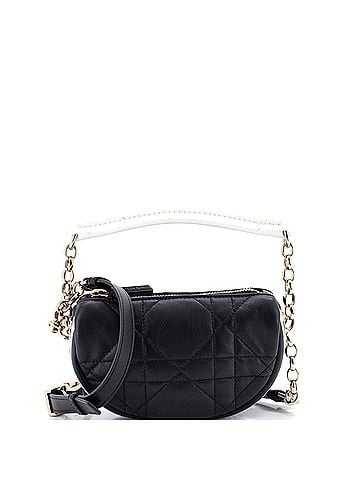 Christian Dior Vibe Hobo Cannage Quilt Lambskin Mini (view 1)