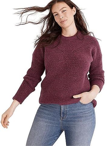 Madewell Belfiore Wool Sweater (view 1)