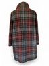 Ralph Lauren Plaid Multi Color Red Coat Size 12 - photo 4