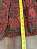 Boemo Floral Red Green Brown Casual Dress Size M - photo 5
