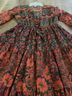 Boemo Floral Red Green Brown Casual Dress Size M - photo 11