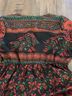 Boemo Floral Red Green Brown Casual Dress Size M - photo 10