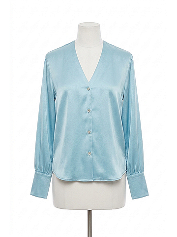 Fifteen Twenty Tie Back Top in Glacier (view 1)