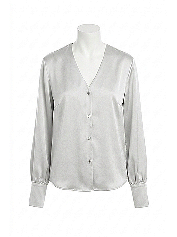 Fifteen Twenty Tie Back Top in Silver (view 1)