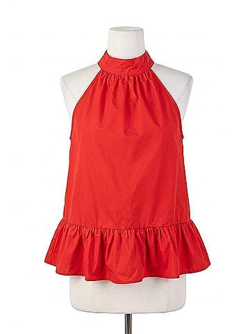 Glam Women's Statement Top in Scarlet (view 1)